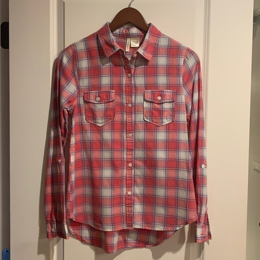 Passport Plaid Button Down Shirt
